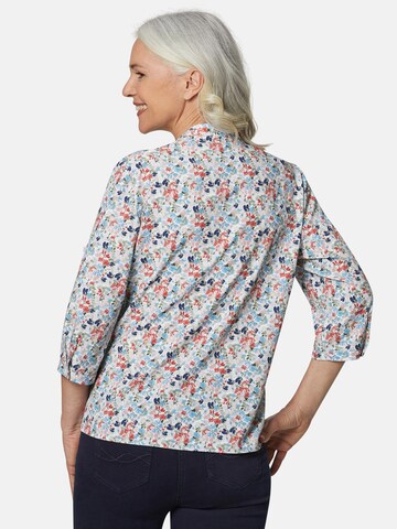 Goldner Blouse in Gemengde kleuren