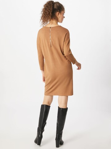 VERO MODA Knitted dress 'Glory Vipe Aura' in Brown