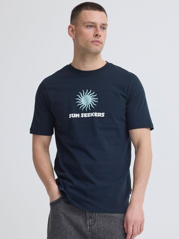 BLEND Rundhalsshirt ' BHKarter ' in Blau: Vorderseite