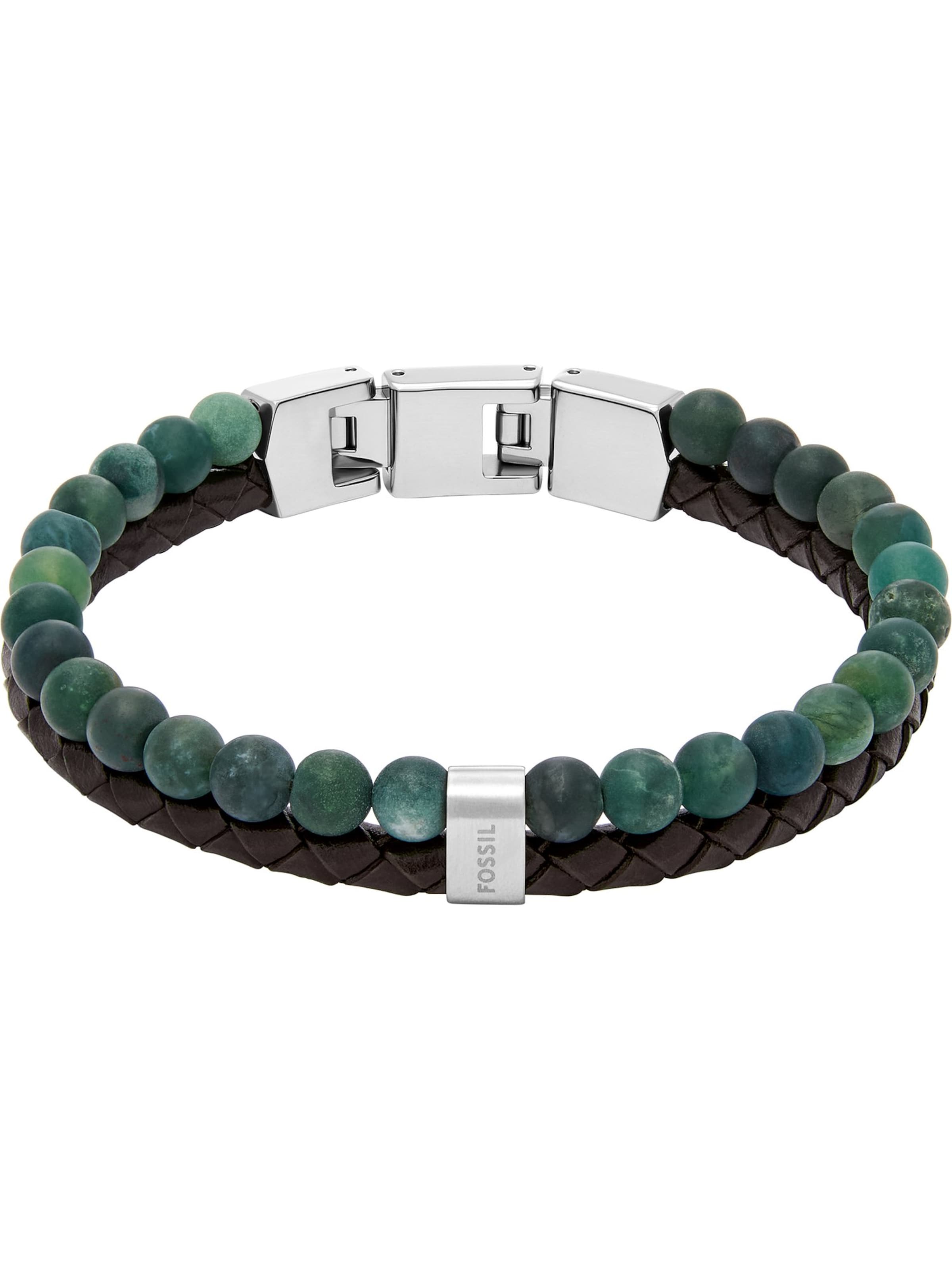 FOSSIL Armband in Grün: Vorderseite