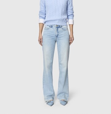 MAC Wide leg Jeans in Blauw