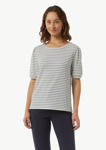 T-shirt COMMA en bleu : devant