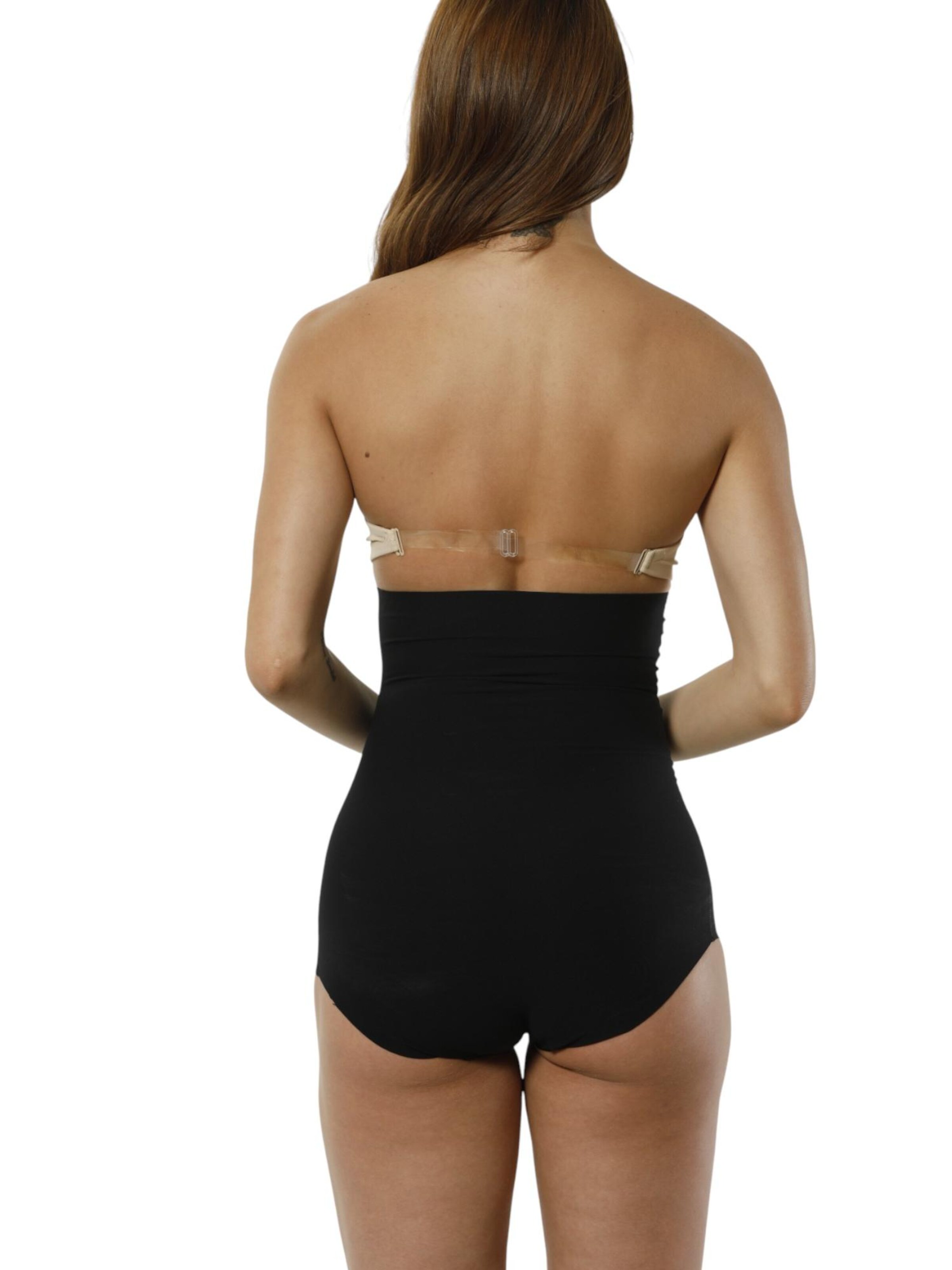 Slip scultant 'LaserShape' fashionshowcase en noir