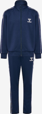 Survêtement Hummel en bleu : devant