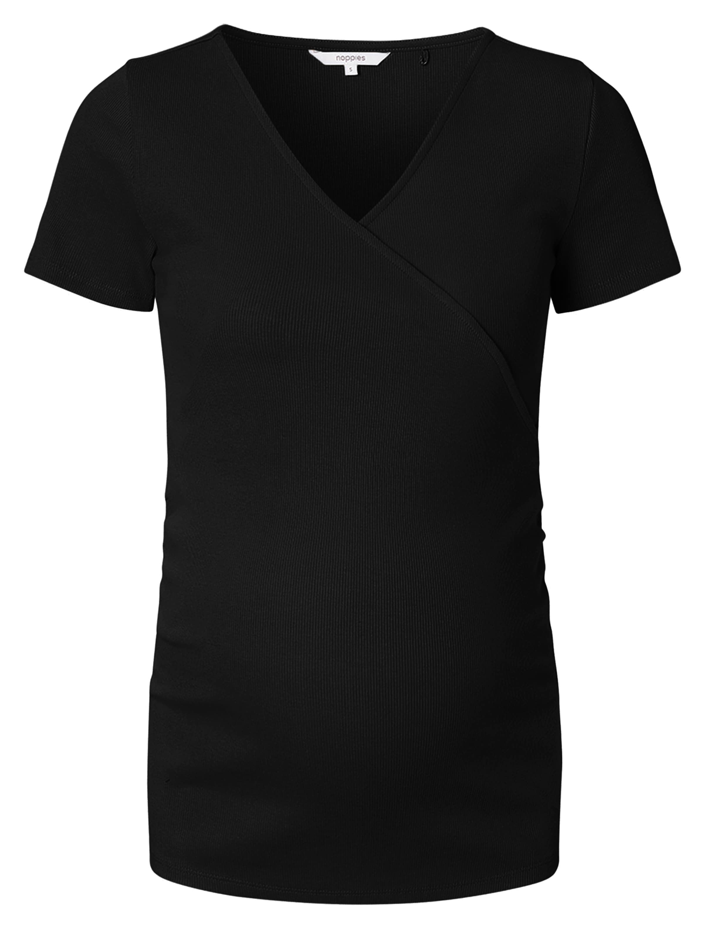 Noppies Shirt 'Sanson' in Zwart: voorkant