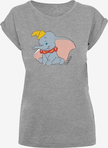 F4NT4STIC Shirt ' Desny Dumbo' in Grey: front