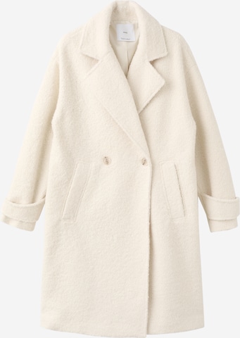 MANGO Between-seasons coat 'Finsti' in Beige: front