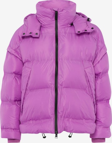 BRAX Winter Jacket 'Filippa' in Purple: front