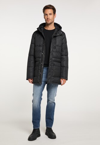 melns ICEBOUND Ziemas parka