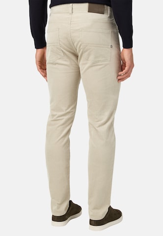 Coupe slim Pantalon Boggi Milano en beige