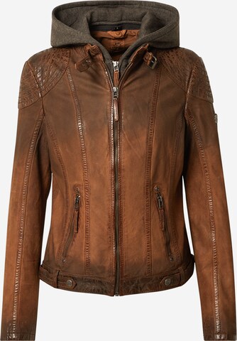 Gipsy Between-season jacket 'GGCascha' in Brown: front