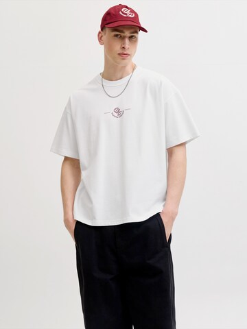 JACK & JONES Tričko 'JORSanremo' - Biela