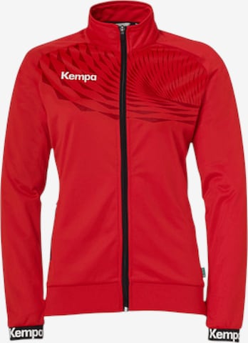 KEMPA Trainingsjacke in Rot: Vorderseite