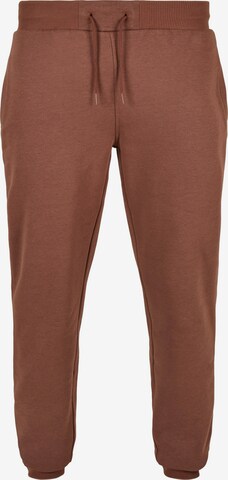 Pantalon Urban Classics en marron : devant