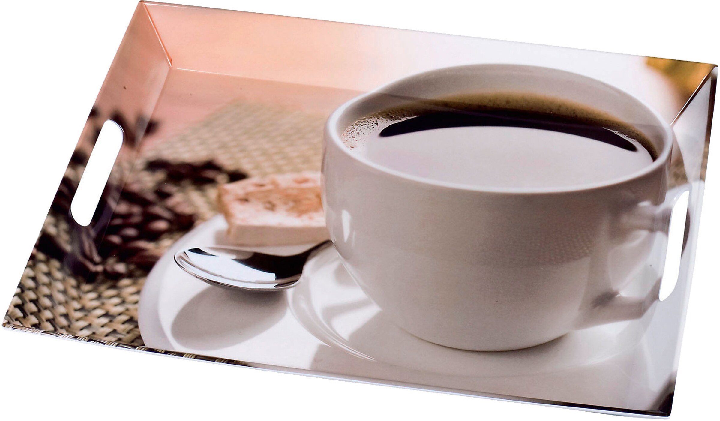 EMSA Tablett Cup of Coffee in Braun 