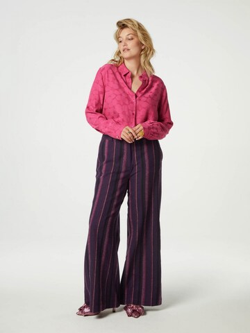 Fabienne Chapot Wide leg Pants 'Remi' in Purple