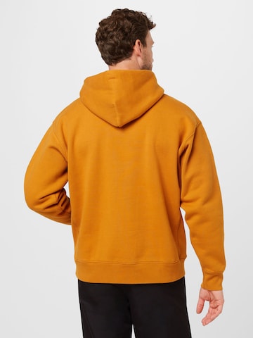 Levi's Skateboarding Sweatshirt 'Skate Hooded Sweatshirt' in Oranje