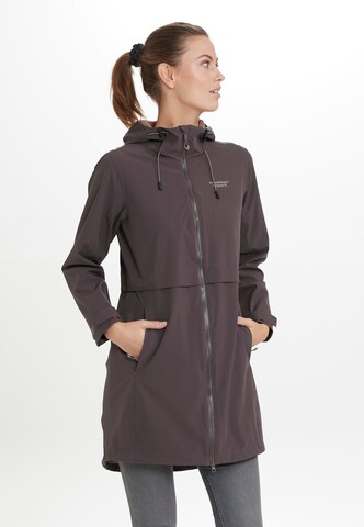 Weather Report Winter Parka 'Dayton' in Brown: front