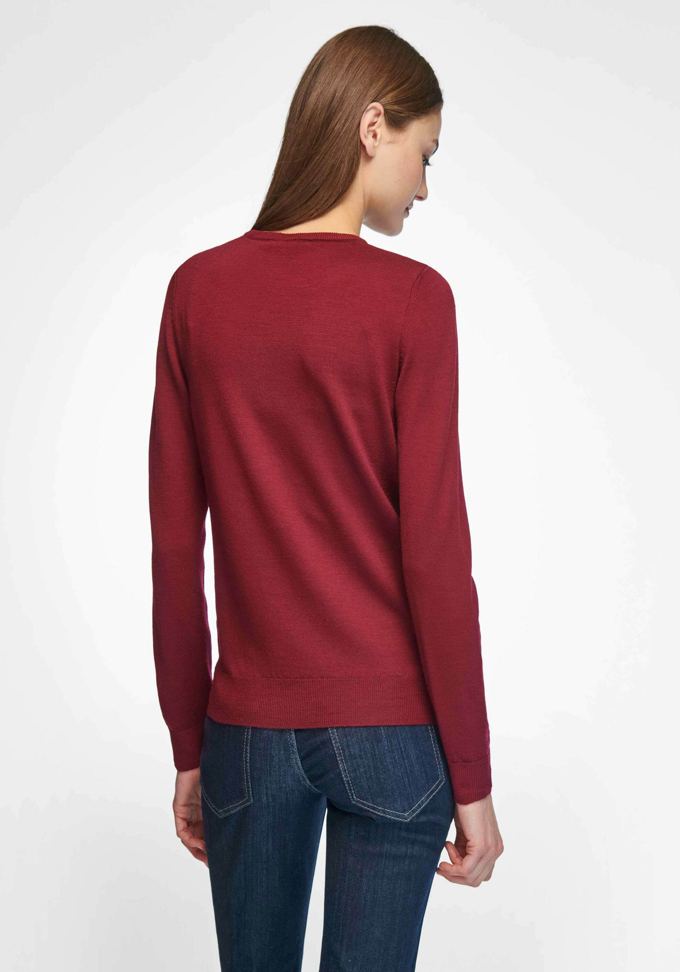 Frauen Große Größen Peter Hahn Pullover in Rot - TO73497 Frauen Große Größen Peter Hahn Pullover in Rot - TO73497