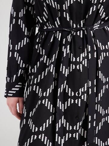 Vero Moda Curve Blousejurk 'VMCBrina' in Zwart