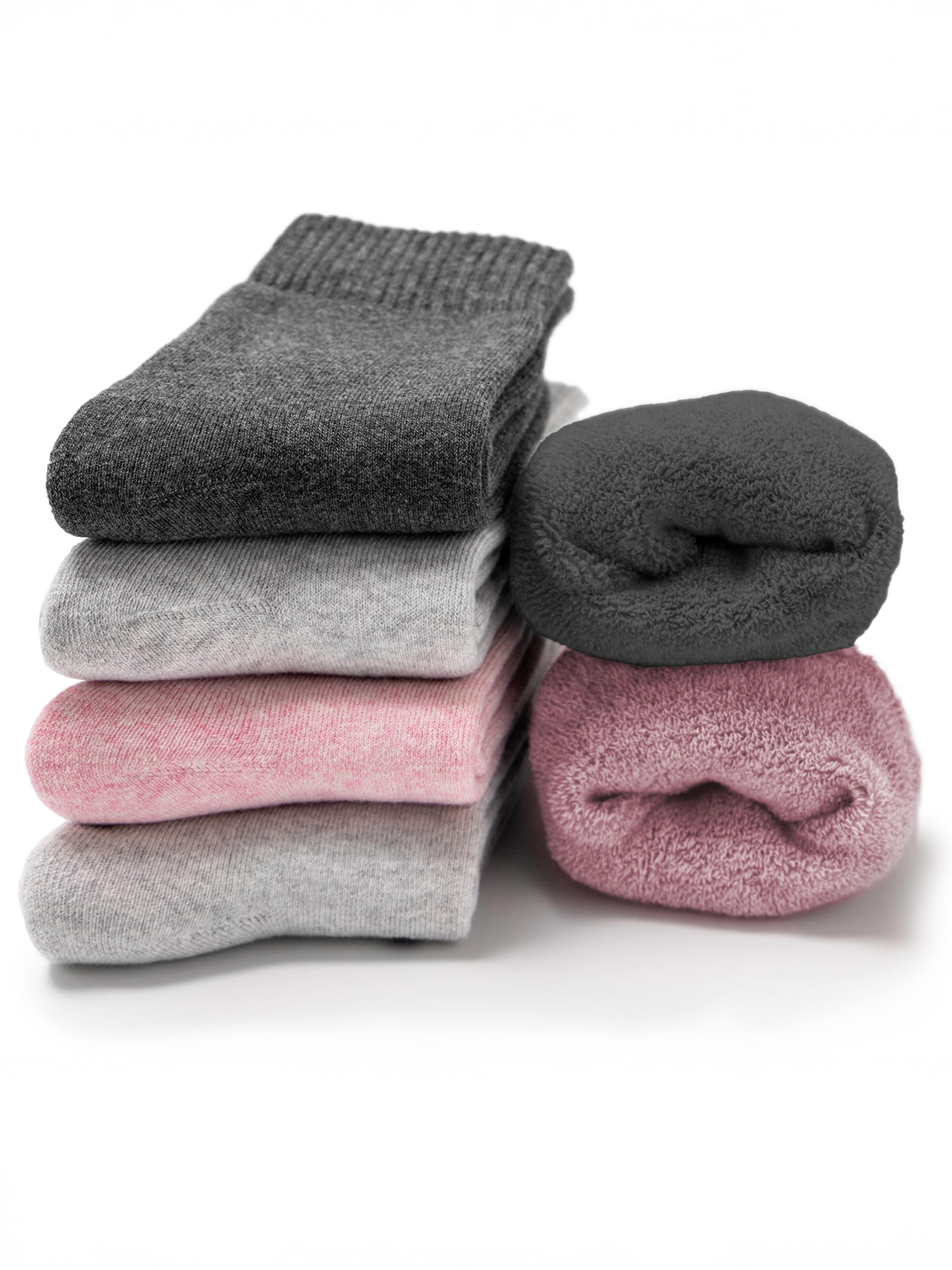 Occulto Socks 'Smilla' in Pink: front