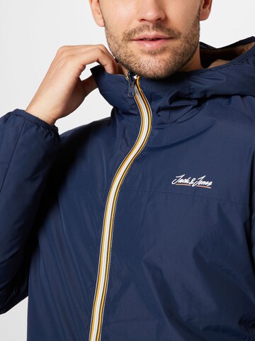 JACK & JONES Winterjas 'PAUL' in Blauw