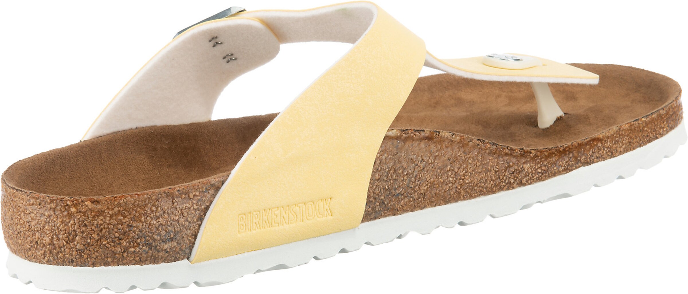 BIRKENSTOCK T-Bar Sandals 'Gizeh' in Yellow