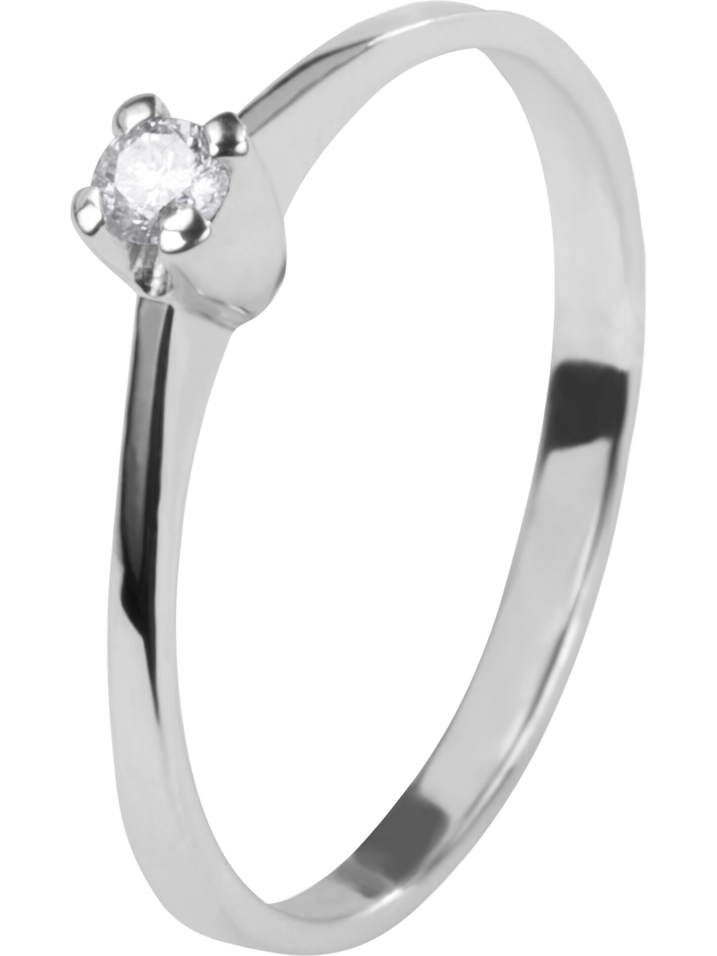 CHRIST Ring in White: front