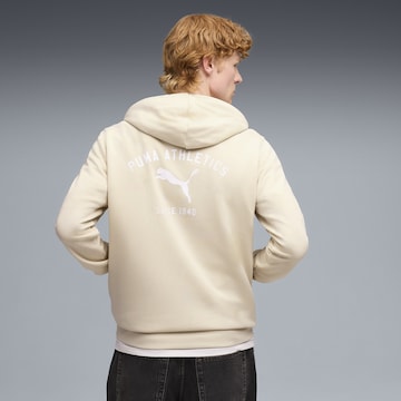 PUMA Sweatshirt 'Class' in Beige: voorkant