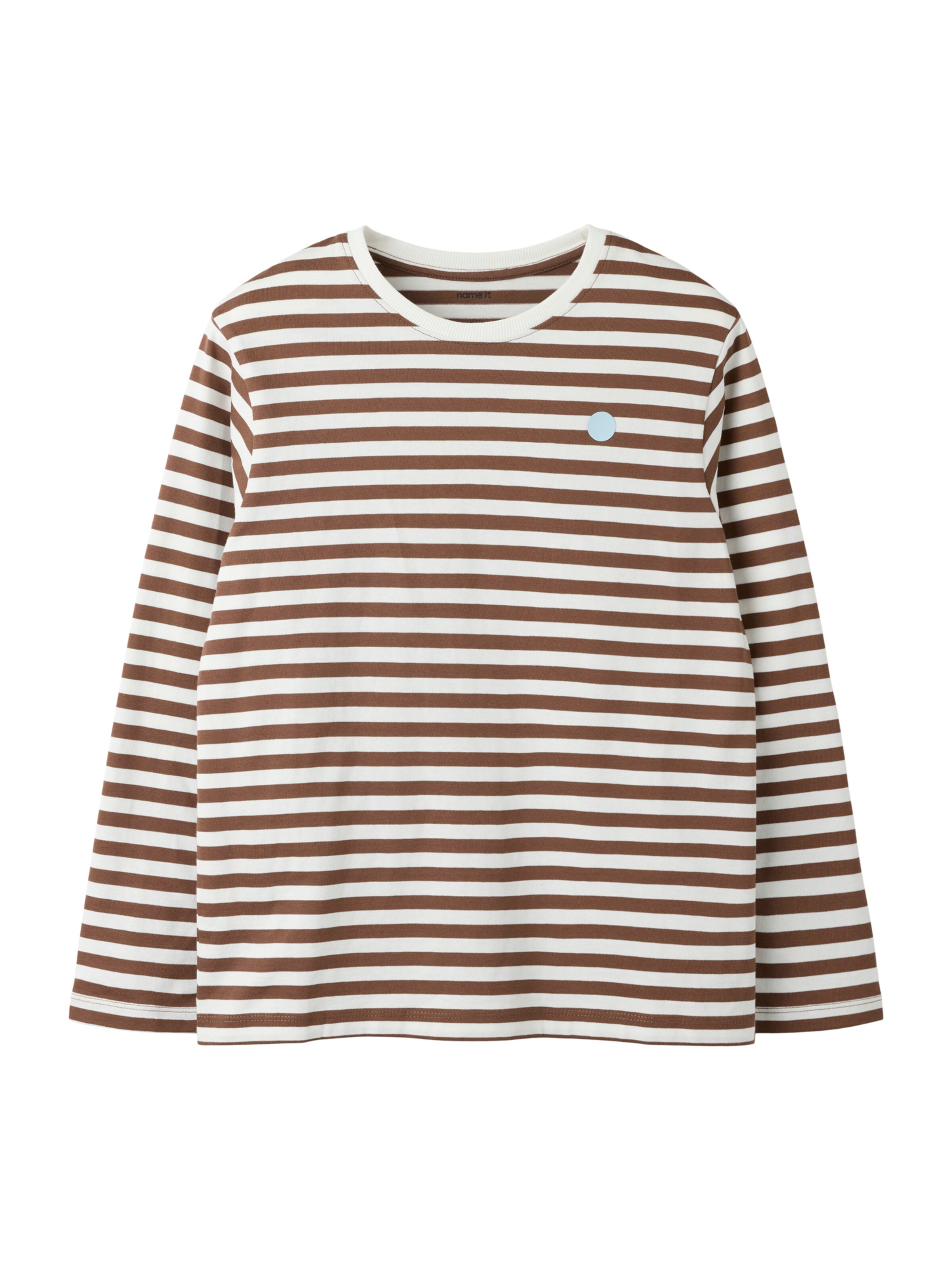 NAME IT T-shirt 'NKMLINCON' i brun: framsida