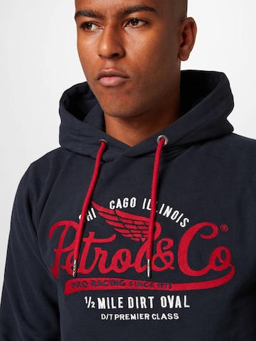 Petrol Industries Sweatshirt in Blue