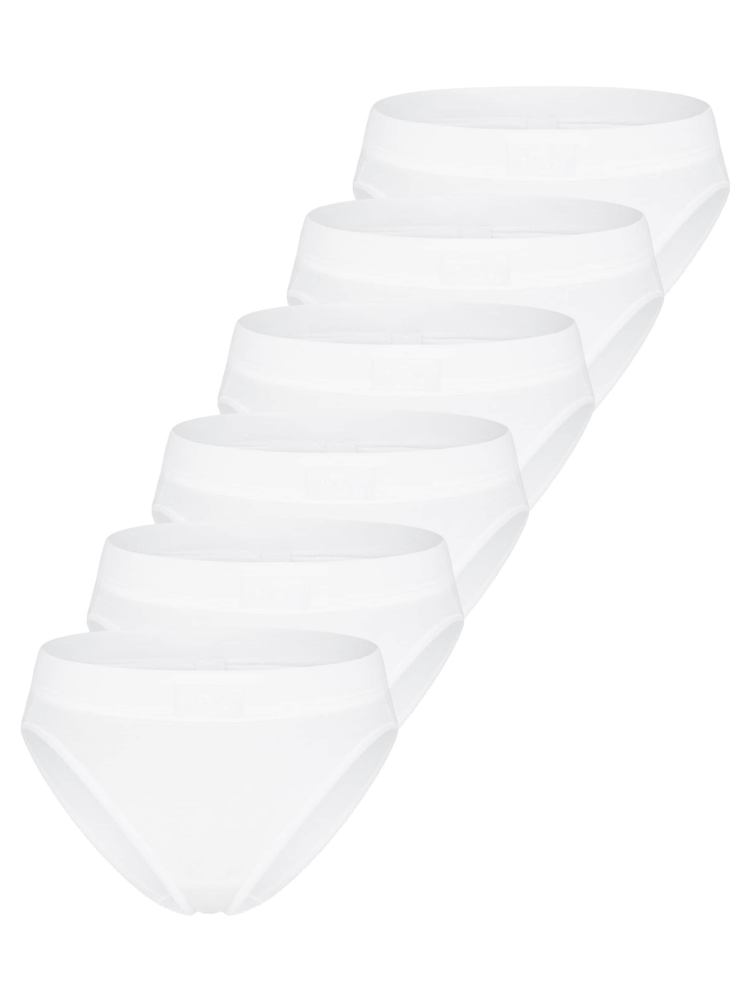 SLOGGI Slip 'Double Comfort'‌‌‌‌‌‌‌ in Weiß: Vorderseite