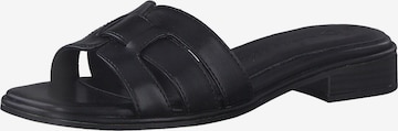 MARCO TOZZI - Sapato aberto em preto: frente