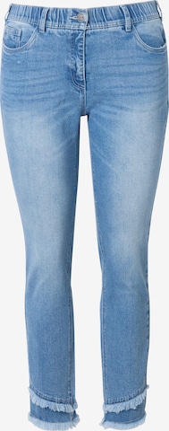 Ulla Popken Jeans in Blau: Vorderseite