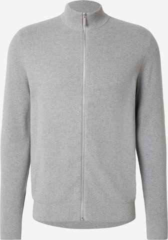 DAN FOX APPARELKardigan 'Valentin' - siva boja: prednji dio
