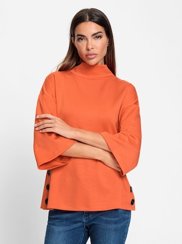 heine Shirt in Oranje: voorkant