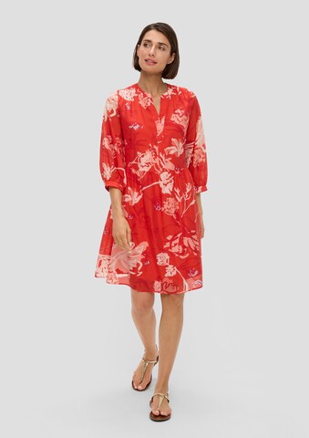s.Oliver BLACK LABEL Kleid in Rot: Vorderseite