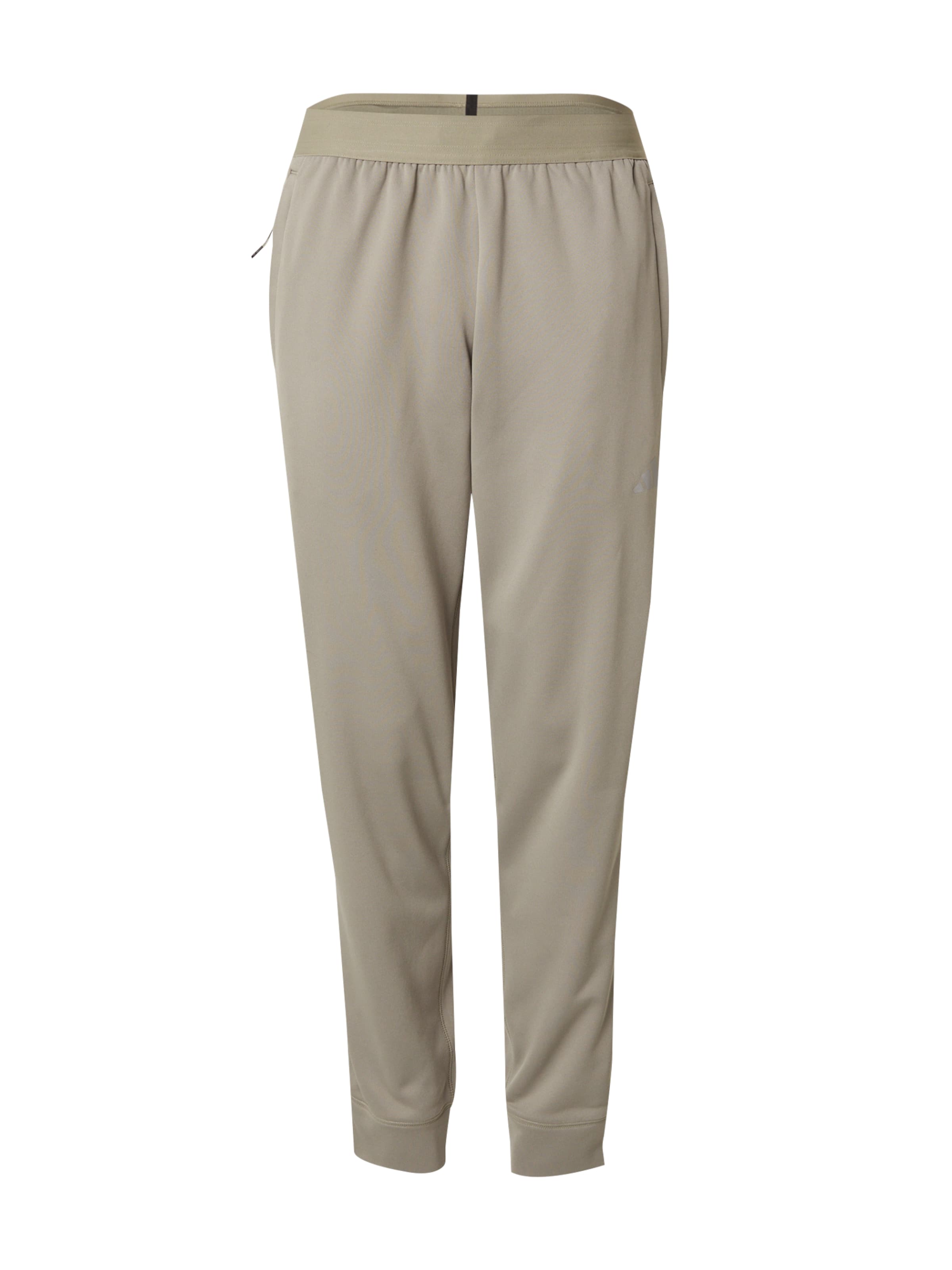 ADIDAS PERFORMANCE Tapered Παντελόνι φόρμας σε πράσινο: μπροστά