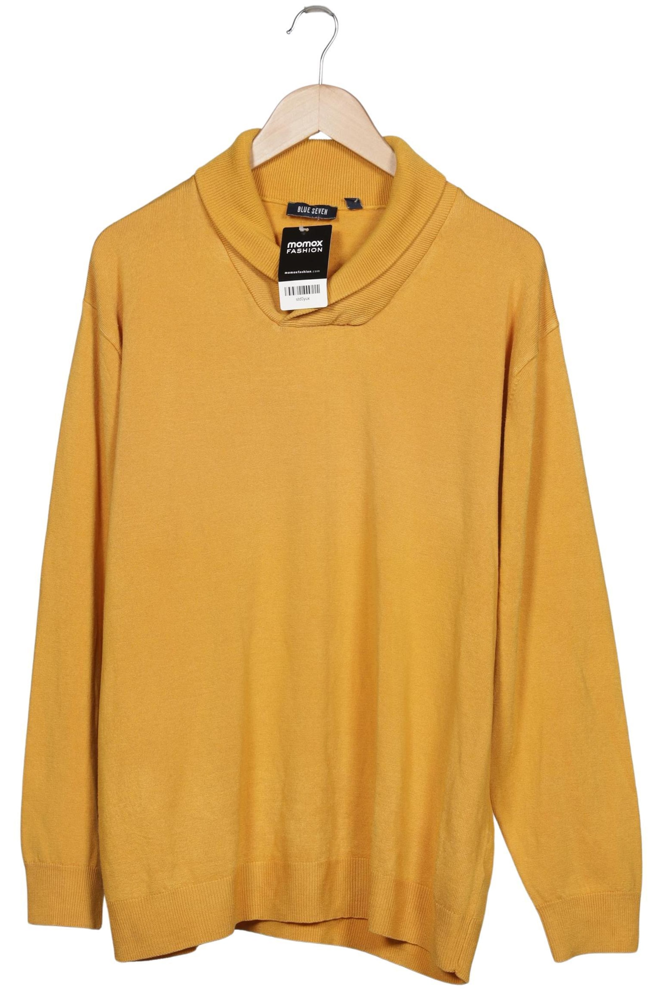 BLUE SEVEN Sweater & Cardigan in XXL in Yellow: front