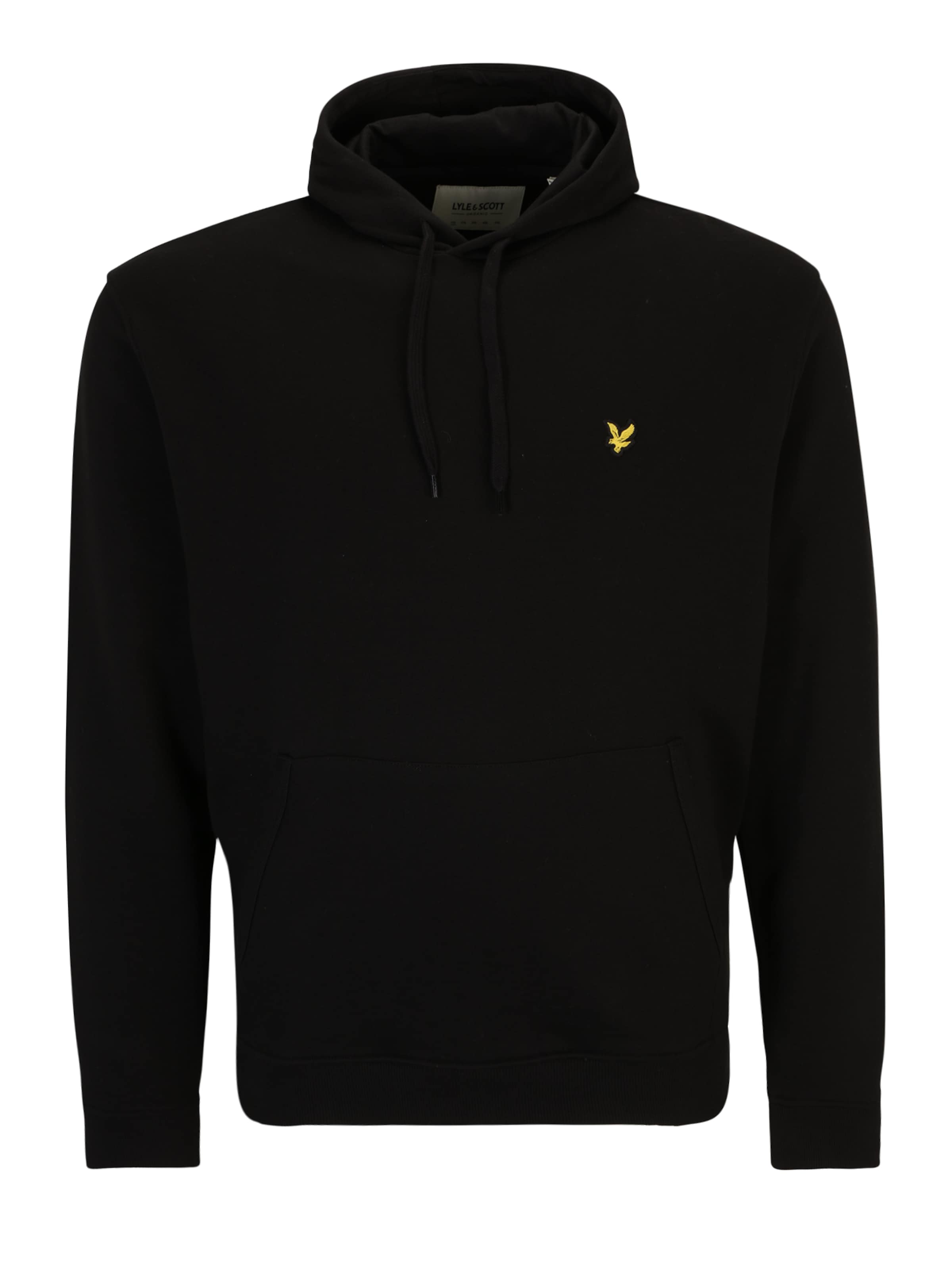 Lyle & Scott Big&Tall Sweatshirt in Black: front