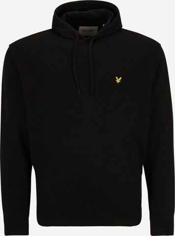 Lyle & Scott Big&Tall Collegepaita värissä musta: edessä