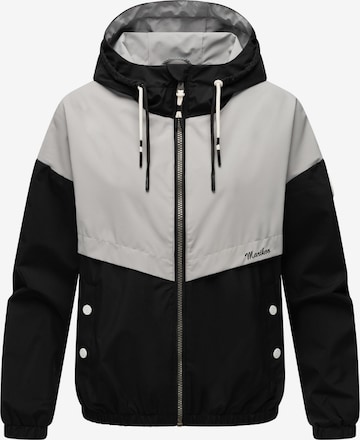 MARIKOO Weatherproof jacket 'Liubkaa' in Black: front