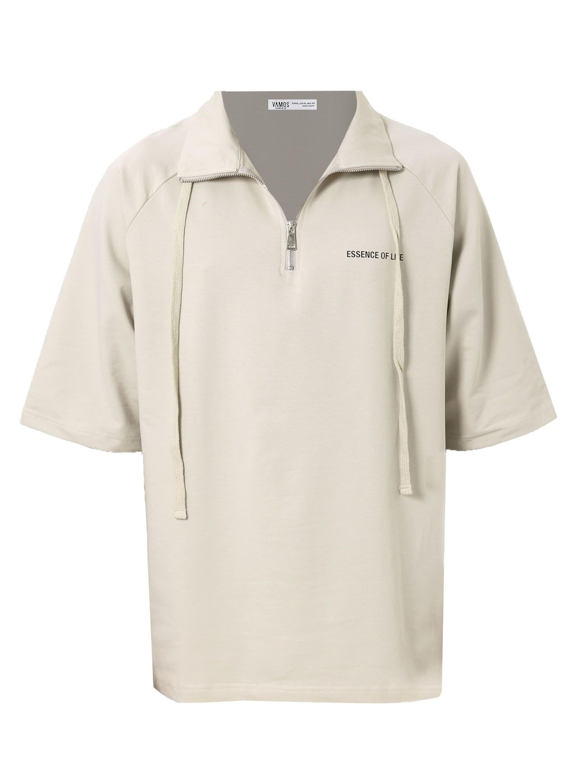 VAMOS CLO Футболка в Серый: спереди