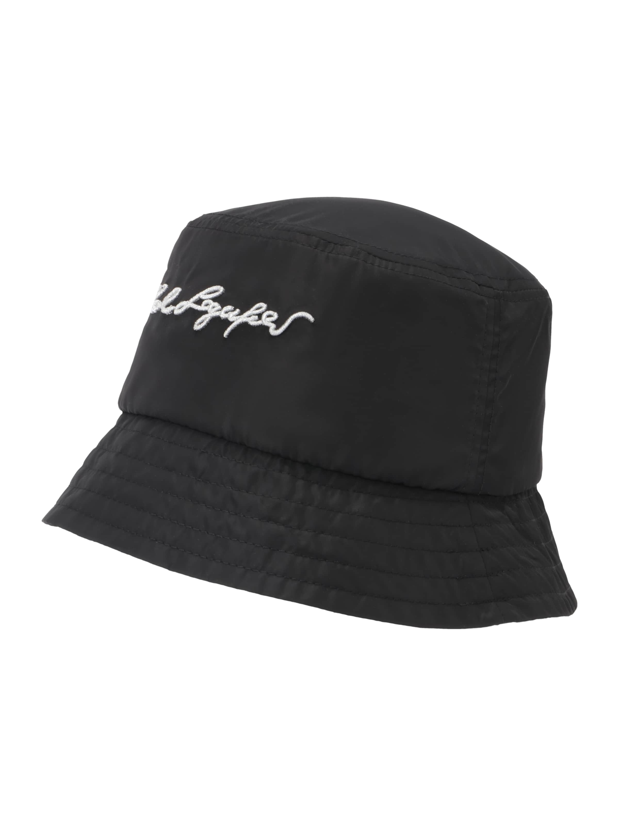 Karl Lagerfeld Шляпа в Черный: спереди