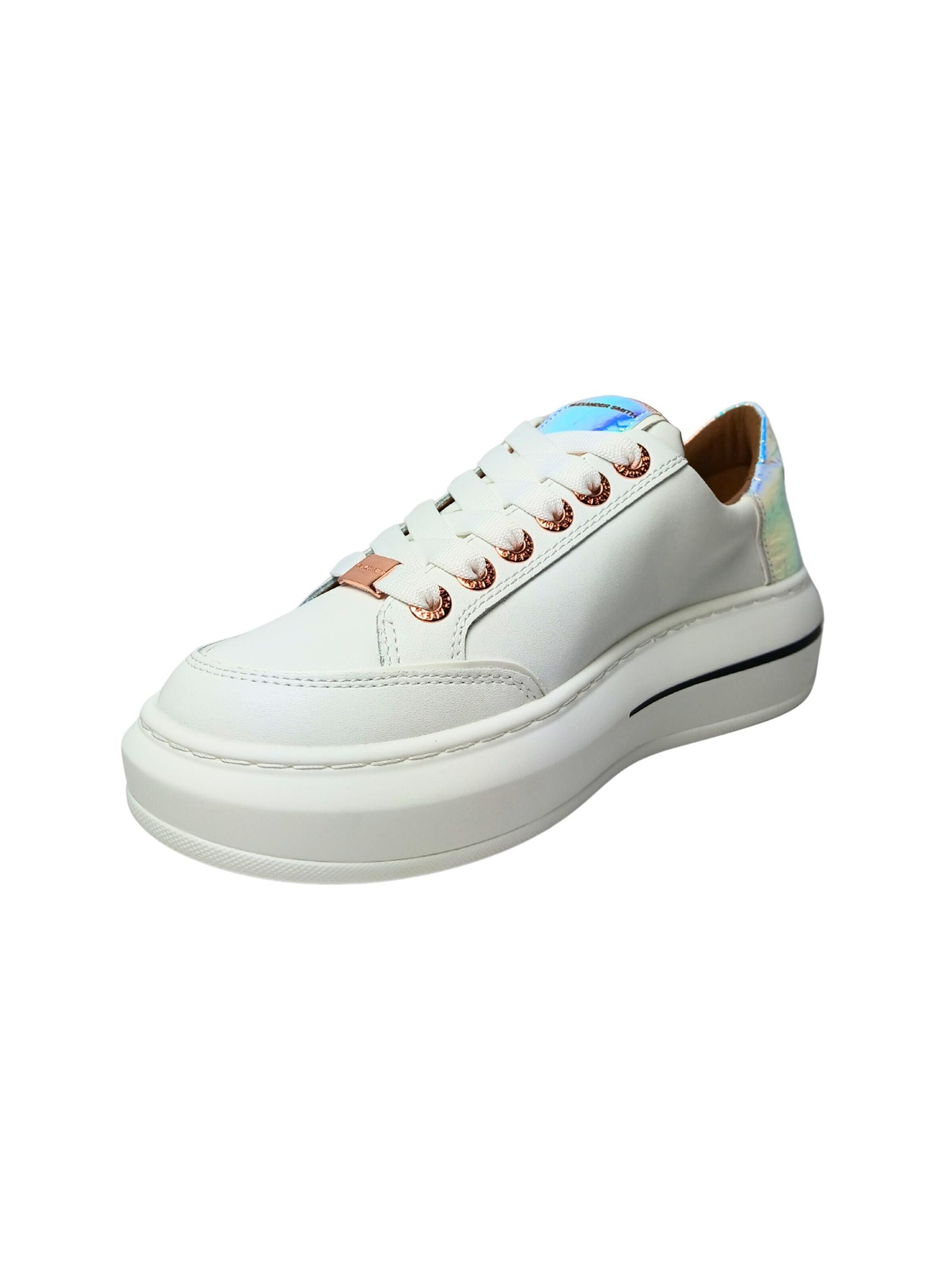 Alexander Smith Sneakers laag in Wit: voorkant