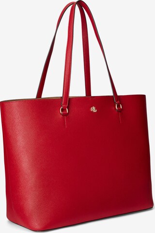 Lauren Ralph Lauren Μεγάλη τσάντα 'KARLY' σε κόκκινο: μπροστά