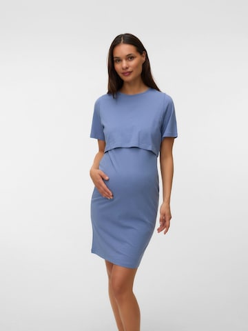 MAMALICIOUS Jurk in Blauw: voorkant