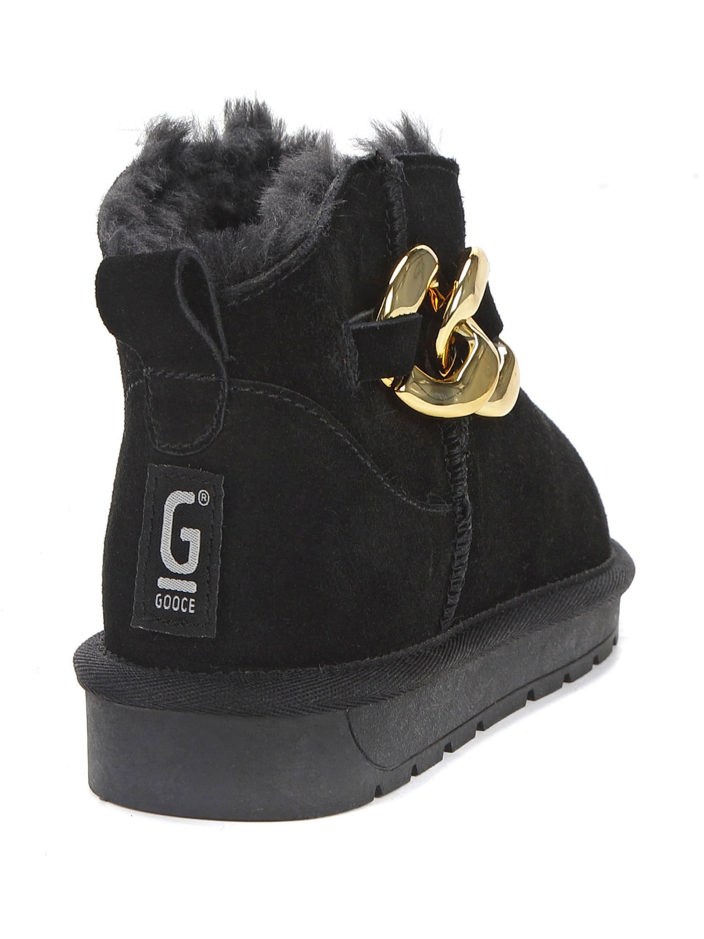 Gooce Nízke čižmy 'Mishka' - Čierna