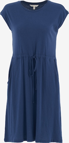 Organication Kleid in Blau: Vorderseite