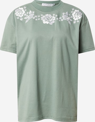 In The Style Shirt 'STACEY' in Green: front